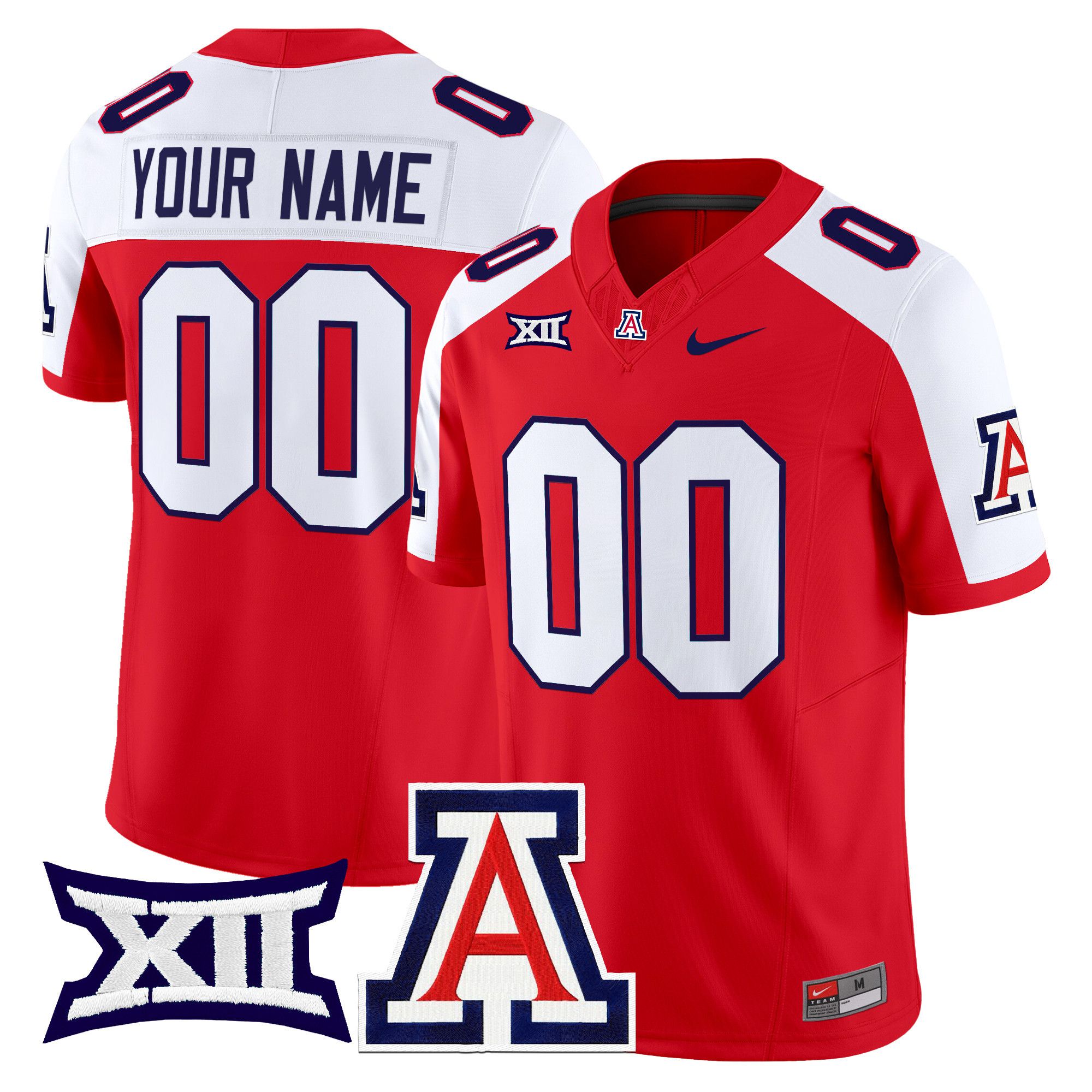 Men Arizona Wildcats Red Nike 2024 Vapor Limited Custom NCAA Jersey